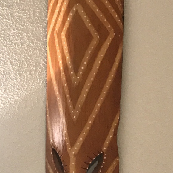 40” Tall Wood Wall Mask Horse Deco Safari Sculpture - Picture 4 of 6